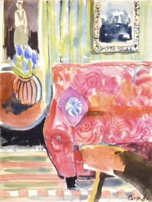 Anne_Cirkola_8_Pink_Sofa_interior-30x40cm_akvarel-watercolour_small.JPG